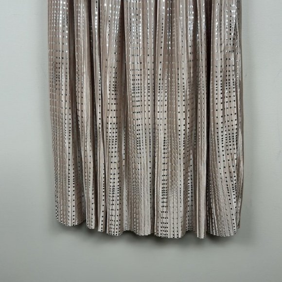 ANTHROPOLOGIE Sabina musayev cassia shine pleated skirt - Picture 4 of 10